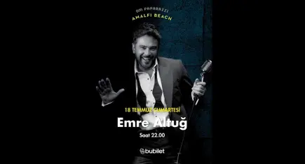 Emre Altuğ İzmir'de sahne alacak