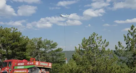 Kütahya Tavşanlı'daki orman yangını kontrol altına alındı