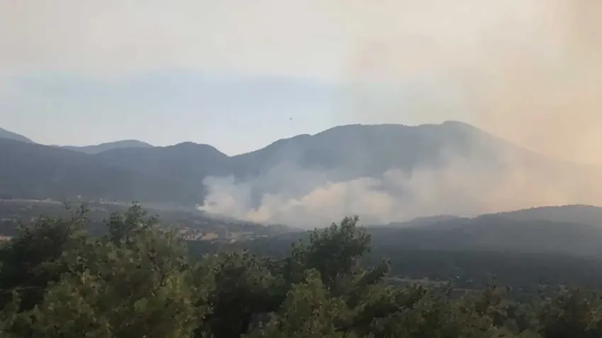 Antalya'da orman yangını