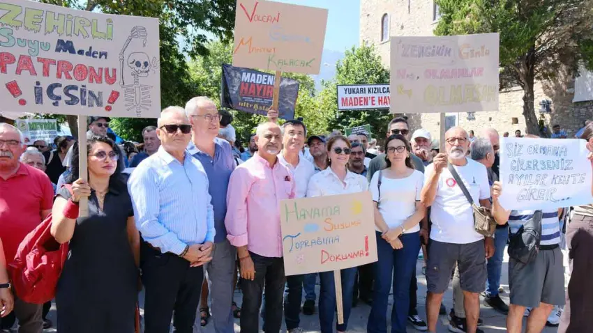 Yukarıkızılca’da maden sondajına karşı direniş: Doğamıza sahip çıkacağız haberinin görseli