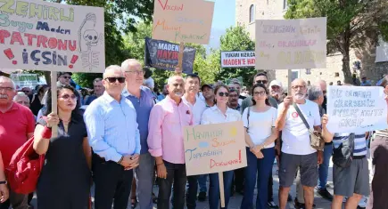 Yukarı Kızılca’da maden sondajına karşı direniş: Doğamıza sahip çıkacağız