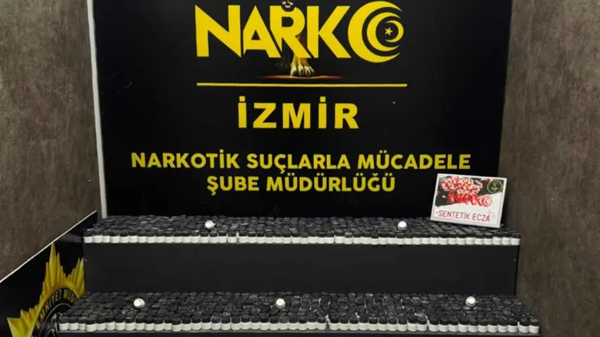 Bayraklı'da 29,2 kilo yasaklı madde ele geçirildi haberinin görseli