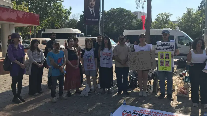 Dilovası için adalet nöbeti: Asla yalnız yürümeyecekler  haberinin görseli