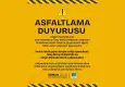 Narlıdere'de asfalt çalışması: Bazı yollar trafiğe kapatılacak