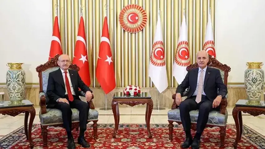 Kurtulmuş, Kılıçdaroğlu ile görüştü haberinin görseli
