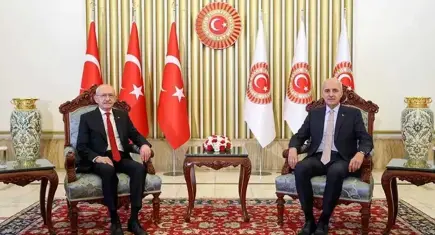 Kurtulmuş, Kılıçdaroğlu ile görüştü