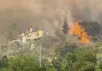 Fethiye’de korkutan orman yangını: Alevler evlere ulaştı