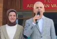 Görevden alınan Vali Mehmet Fatih Çiçekli, Ardahan’dan törenle uğurlandı