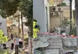 İzmir'de 3 kardeş işçinin yaralandığı iskele kazası kamerada