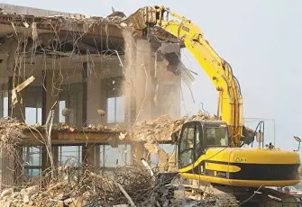Bina yıkım işi yaptırılacak resmi ilan resim dosyası.