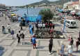 Foça’da Denizden çıkan atıklar farkındalık için sergileniyor