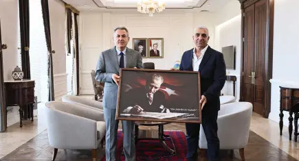 Hakan Ürün’den Vali Elban ve Norm Holding Başkanı Uysal’a ziyaret