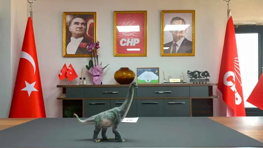 Nalbantoğlu’ndan dinozor göndermesine cevap: Asıl fosilleşen düşünce dünyanızdır haberinin görseli