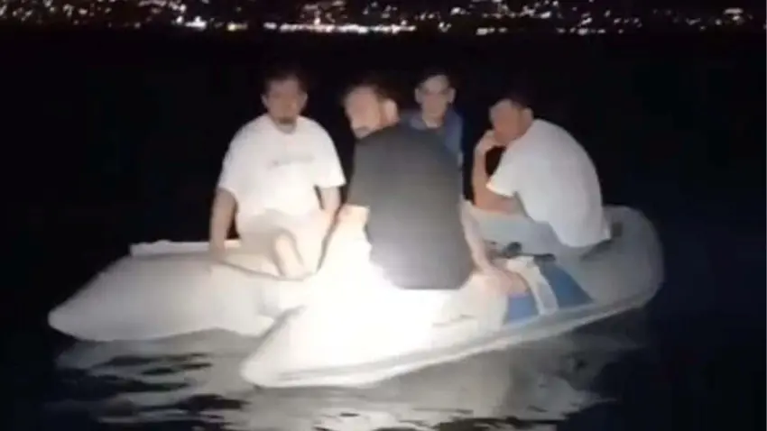 Sapanca Gölü'nde fırtınaya yakalanan 35 kişi kurtarıldı haberinin görseli