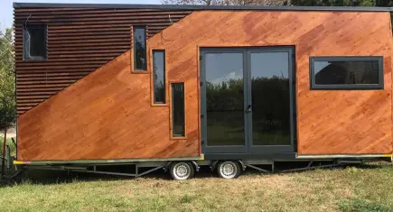 Tatile giden öğretmenin tiny houseu çalındı