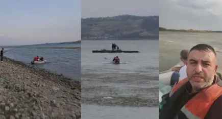 Fırtınada can pazarı: İzinli itfaiye amiri 4 balıkçıyı kurtardı!