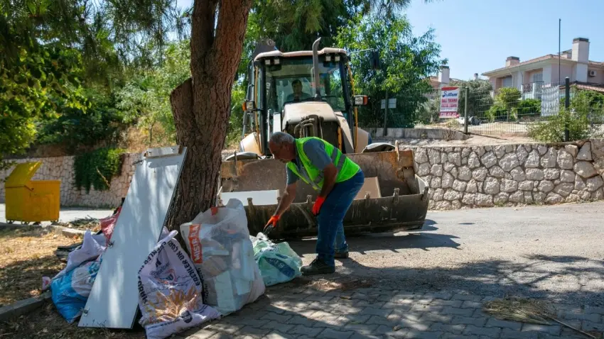 Güzelbahçe’nin tüm mahallelerinde kapsamlı temizlik seferberliği haberinin görseli