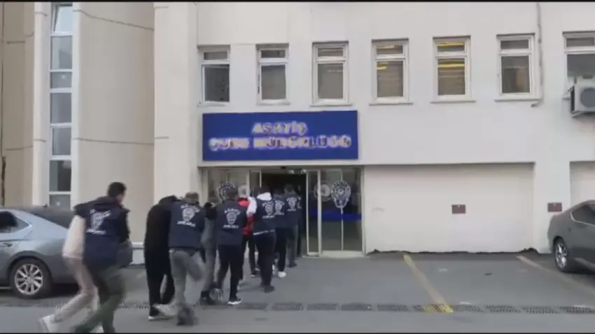 Vatandaşın 2 milyon lirasını gasp eden 7 şüpheli gözaltında haberinin görseli