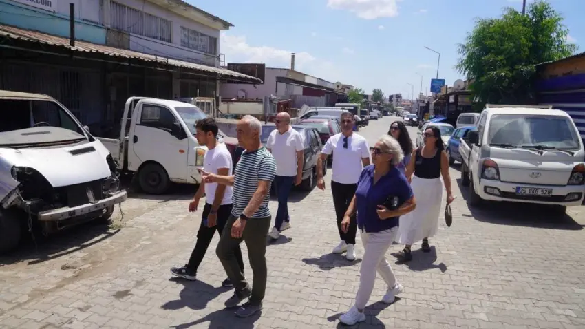 Başkan Vekili Gümüş’ten sanayi esnafına yerinde ziyaret haberinin görseli