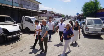 Başkan Vekili Gümüş’ten sanayi esnafına yerinde ziyaret
