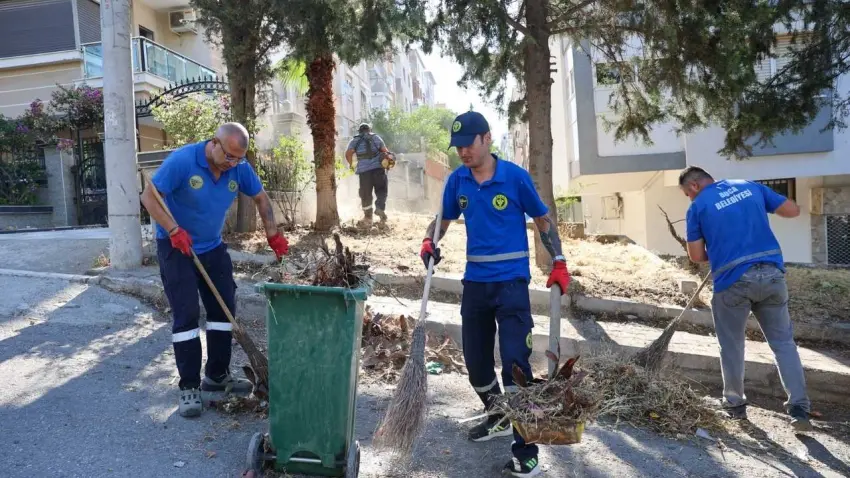 Buca’da temizlik seferberliği yaz boyunca devam ediyor haberinin görseli