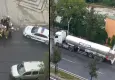 Gaz sızıntısı sandılar! Sultangazi'de tankerden çıkan buhar paniğe neden oldu