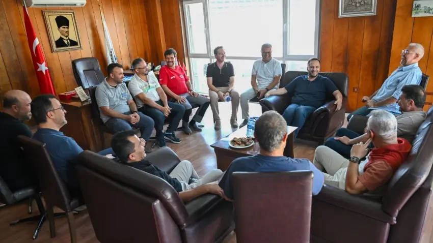Başkan Ömer Eşki, 3. Sanayi Sitesi esnafıyla bir araya geldi