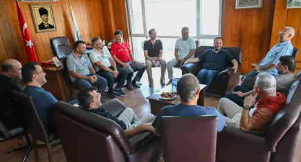 Başkan Ömer Eşki, 3. Sanayi Sitesi esnafıyla bir araya geldi