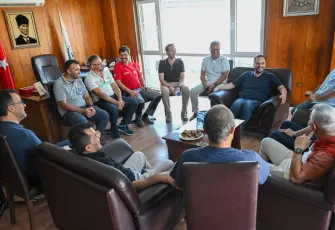 Başkan Ömer Eşki, 3. Sanayi Sitesi esnafıyla bir araya geldi