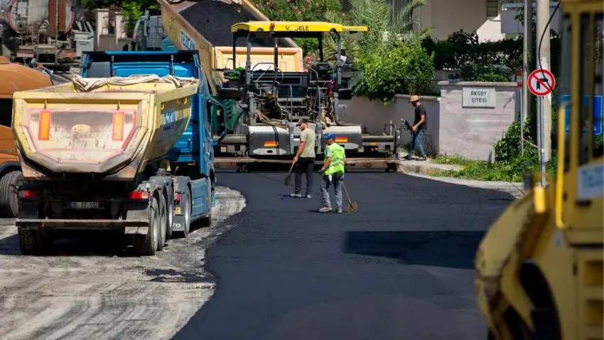 Narlıdere’de yollar yenileniyor, ulaşım daha konforlu hale geliyor