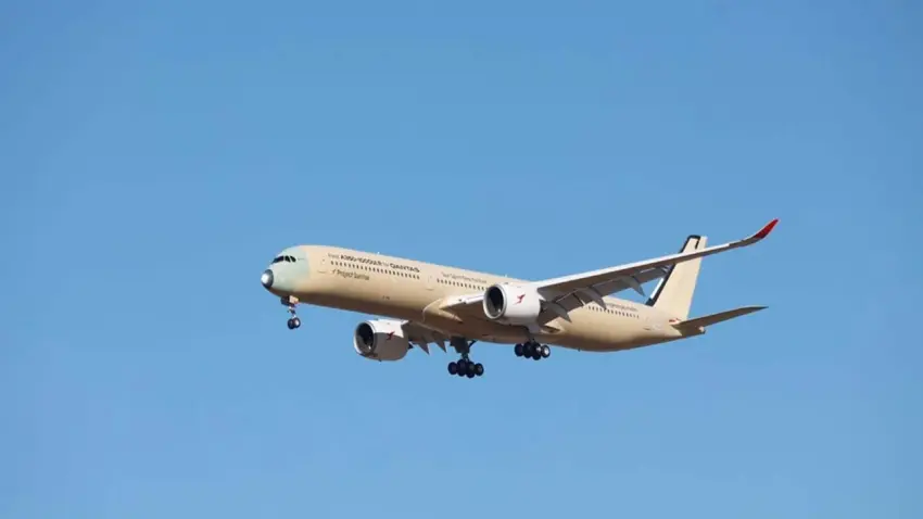 Airbus'tan dünya rekoru: 24 saat 22 dakika kesintisiz uçtu haberinin görseli