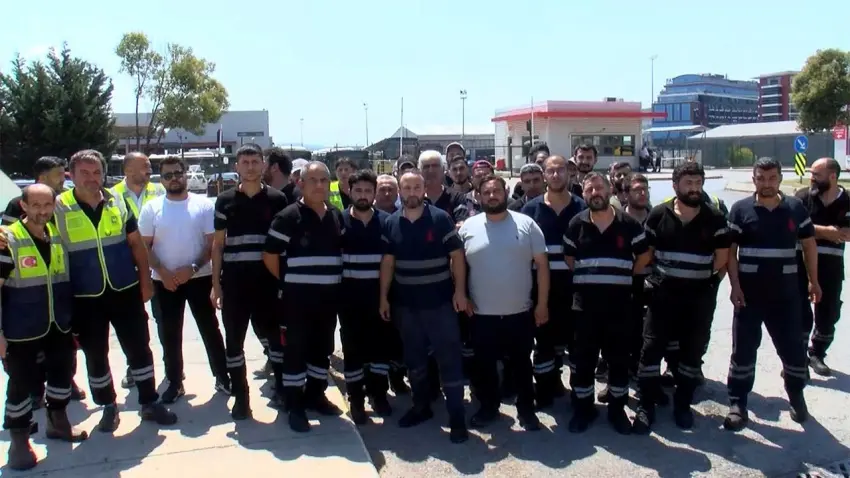 Pendik'te İETT işçilerden 'iş yavaşlatma' eylemi: 6 aydır oyalanıyoruz haberinin görseli