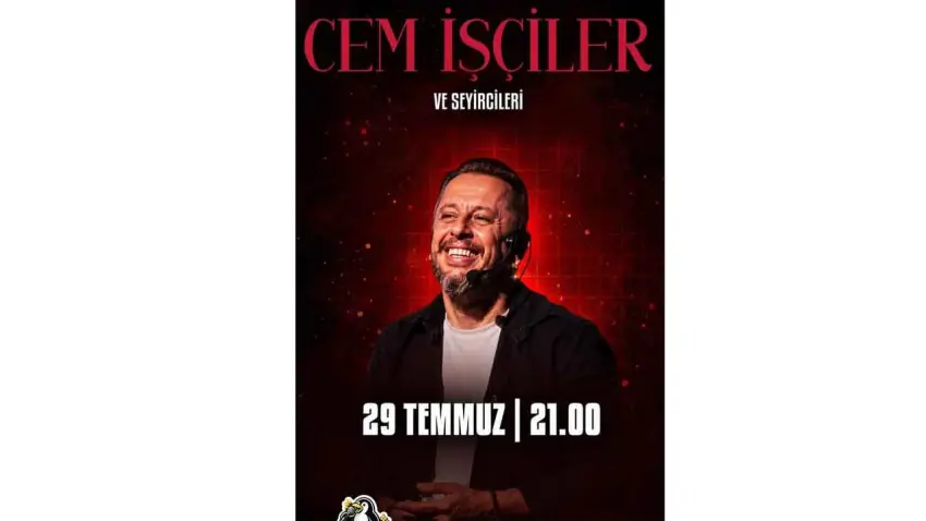 Cem İşçiler İzmir'de kahkaha dolu geceye hazırlanıyor haberinin görseli