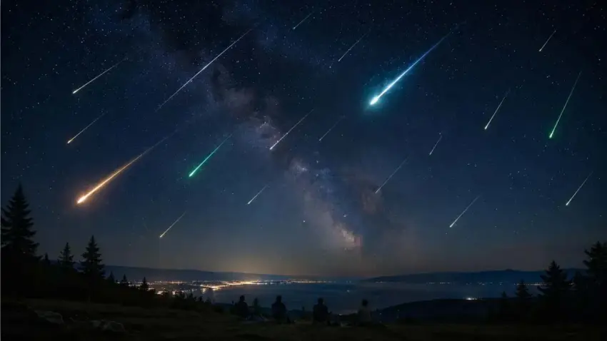 Gökyüzünde çifte meteor yağmuru! Bu gece gökyüzüne bakmayı unutmayın: ‘Ateş Topları’ görülebilecek haberinin görseli