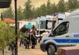 Seydikemer'deki orman yangını: Hastane ve evler tahliye edildi