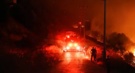 Bergama’daki yangına yoğun müdahale sürüyor