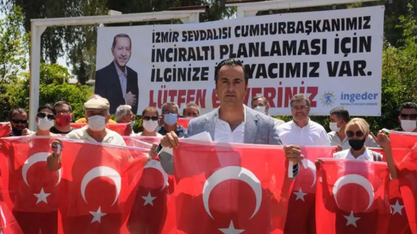 İNGEDER'den İnciraltı planları için çağrı: Bir pankartla başlayan umut, bugün İnciraltı’nın geleceğine dönüşüyor haberinin görseli