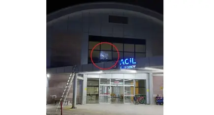 Samsun’da hastane acilinde kurşun paniği