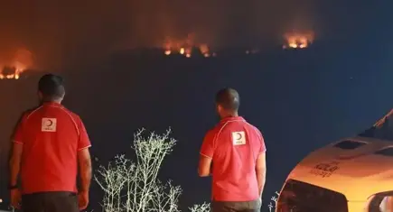 Türk Kızılay orman yangınlarında sahada: 26 noktada kesintisiz beslenme desteği