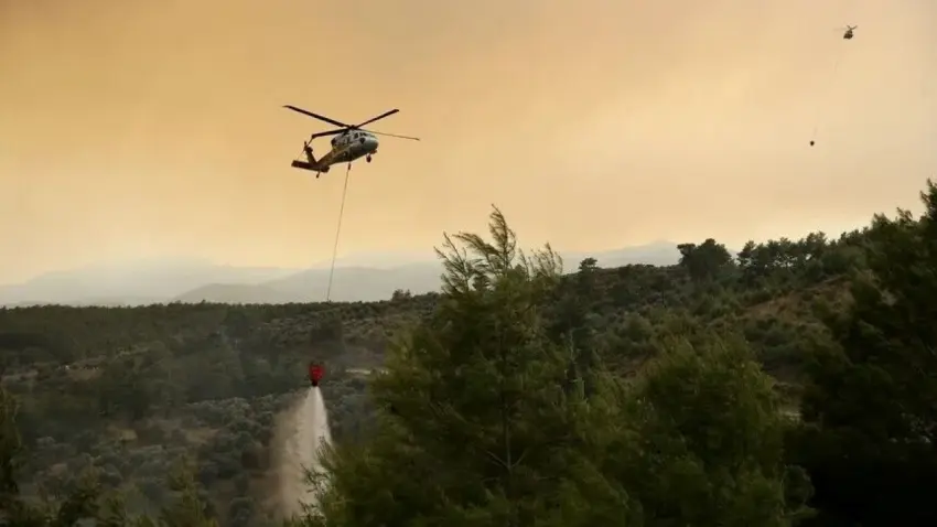 Türkiye alevlerle mücadele ediyor: Orman yangınlarında son durum! Hangi illerde devam ediyor? haberinin görseli