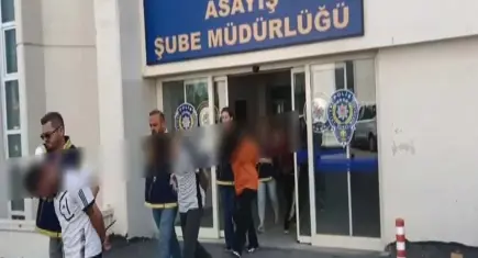 İnternetten ilişki vaadiyle gasp tuzağı: 9 gözaltı