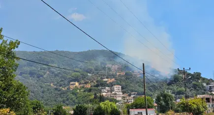 Balıkesir'de korkutan yangın! Ekipler alevlere müdahale ediyor
