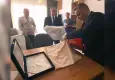 Kıbrıs Barış Harekatı'ndan kalan tarihi bayrak restorasyona alındı