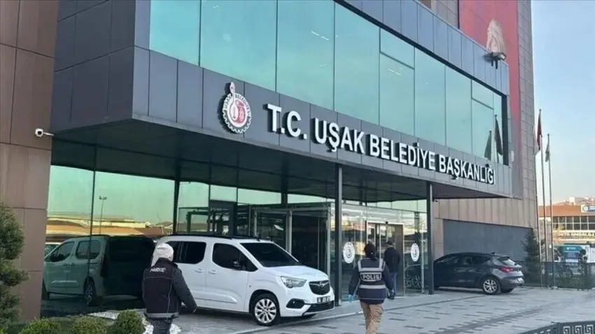 Uşak Belediyesi soruşturmasında 9 kişi tutuklandı haberinin görseli