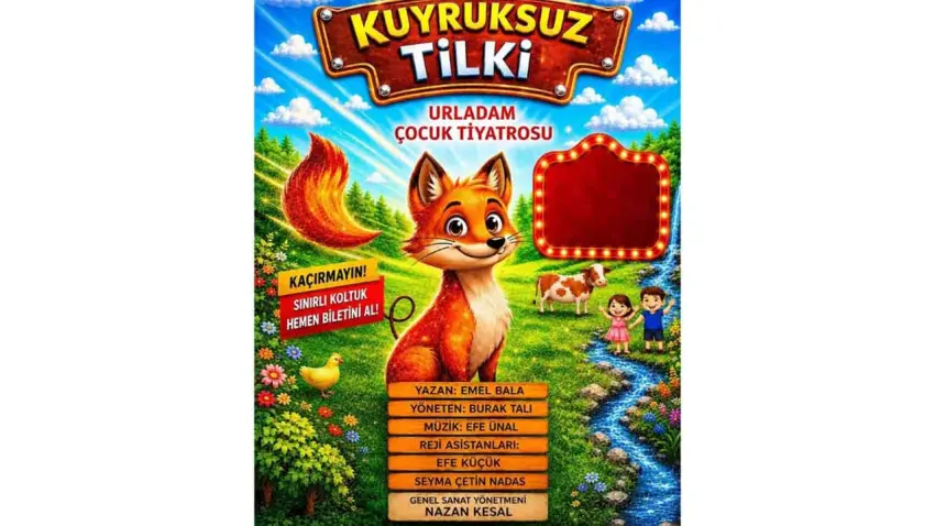 Kuyruksuz Tilki minik izleyicileri doğa ve dostluk yolculuğuna çıkaracak haberinin görseli