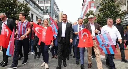 Trabzonspor 59’uncu yaşını coşkuyla kutladı