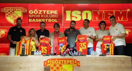 Göztepe Erkek Basketbol Takımı'na yeni isim sponsoru