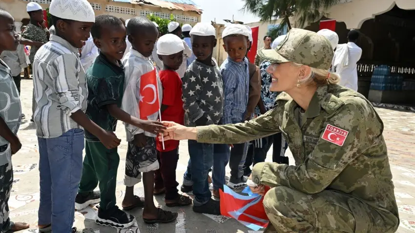 Milli Savunma Bakanlığı duyurdu: Somali Türk Görev Kuvveti'nden insani destek haberinin görseli