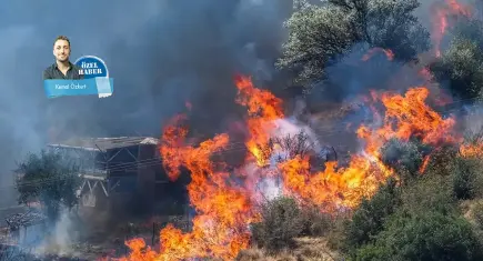 Orman yangınları havayı suyu ve üretimi vuruyor