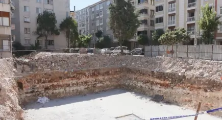 Bahçelievler’de inşaat kazısında tarihi bulgu paniği: Çalışmalar durduruldu
